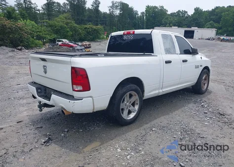 2017 Ram 1500 Express 4X2 6'4 Box from USA, damaged, VIN 1C6RR6FT9HS610021